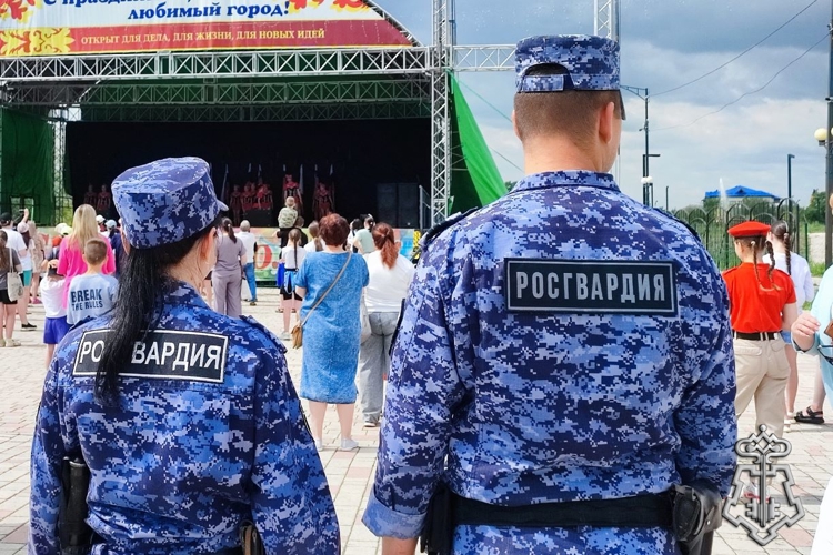 При содействии Росгвардии обеспечена безопасность проведения Дня города и Дня Шахтера в Черногорске  
