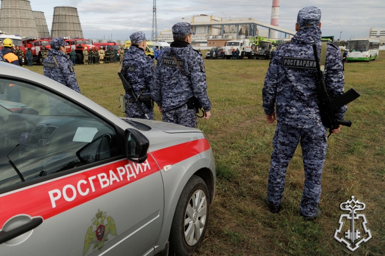 Росгвардейцы приняли участие в тренировке по ликвидации ЧС на Абаканской ТЭЦ